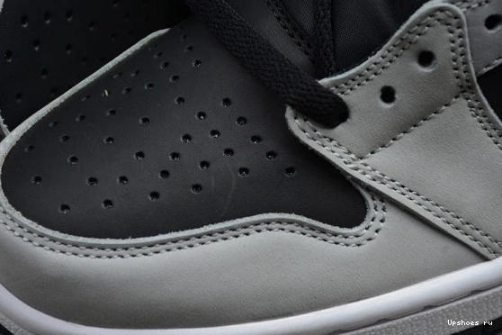 555088-035 Black Jordan 1 Retro Light White Grey Air High Smoke 555088-035 0615